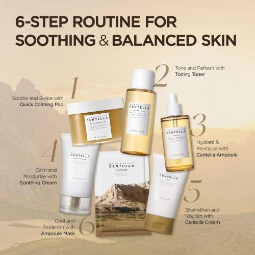 SKIN1004: Madagascar Centella Ampoule  | Calming Care | Sensitive Skin | Hydrating | Glow Boost | 100ml