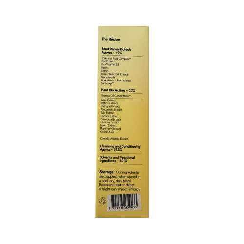Inde Wild: Inde Wild Champi Bond Repair Shampoo - Strengthening, Hairfall Control & Scalp Cleanser  300ml