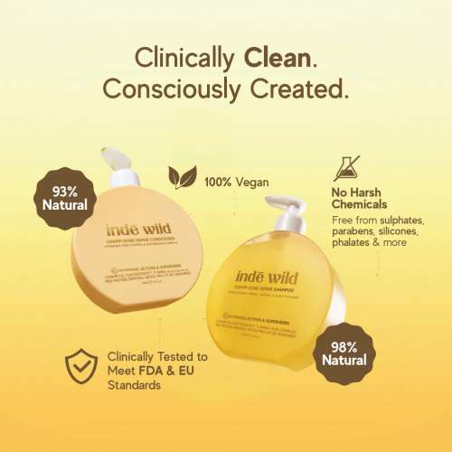Inde Wild: Inde Wild Champi Bond Repair Conditioner - Hydrating, Frizz Control & Anti Breakage Formula   300ml