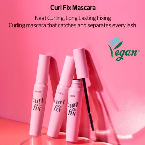 Etude: Curl Fix Mascara 01 Black   15gm