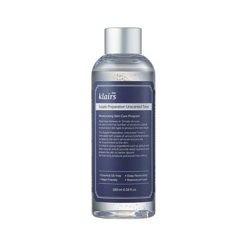 Klairs: Supple Preparation Unscented Toner 180 ml