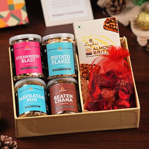 Omay Foods: Omay Foods Wonderful Delights New Years Gift Box  700gm