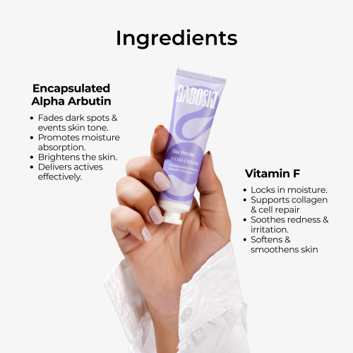 Baboski: Peony Thyme Hand Cream