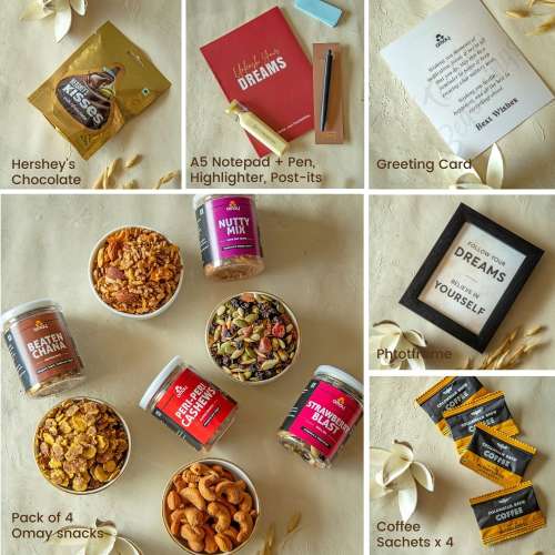 Omay Foods: Omay Foods Work & Wellness New Years Gift Box  1400gm