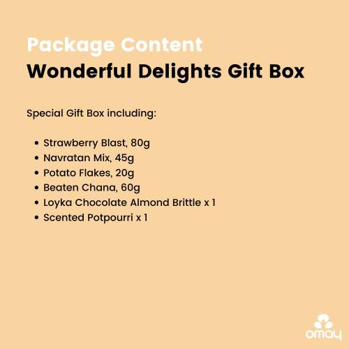 Omay Foods: Omay Foods Wonderful Delights New Years Gift Box  700gm