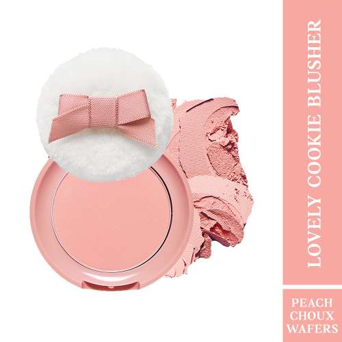 Etude: Lovely Cookie Blusher PK004 Peach Chou Wafers   10.5gm