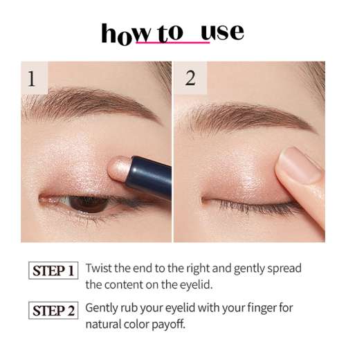 Etude: Bling Bling Eye Stick #01 White Shooting Star   5gm