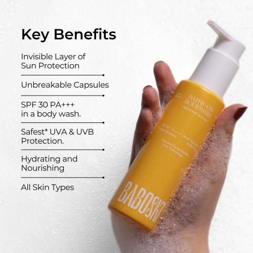 Baboski: Sun Splash - Bathe-on Sunscreen Body Wash