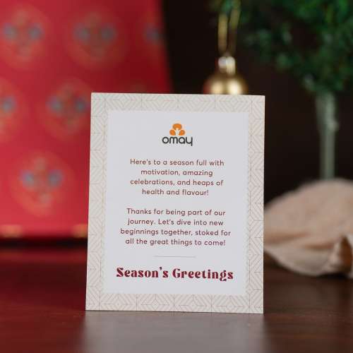 Omay Foods: Omay Foods Blissful Delights New Years Gift Box  1200gm