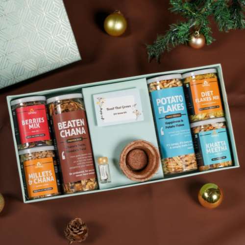 Omay Foods: Omay Foods Awesome Grow Kit New Years Gift Box  700gm