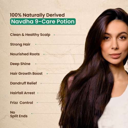 Nat Habit: Navdha Rosemary Shampoo For Hair Fall Control| Sulphate & Paraben Free | Soy Fermented Gentle Cleanser|Natural Herbal Shampoo for Women & Men, 250ml