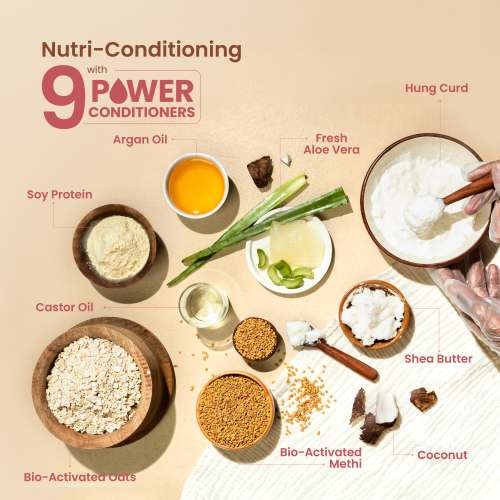 Nat Habit: Hibiscus Conditioner for Women & Men | Bio-Activated for Dry & Frizzy Hair | Moisturizing & Nourishing with Argan Oil for Shiny Hair, 150ml