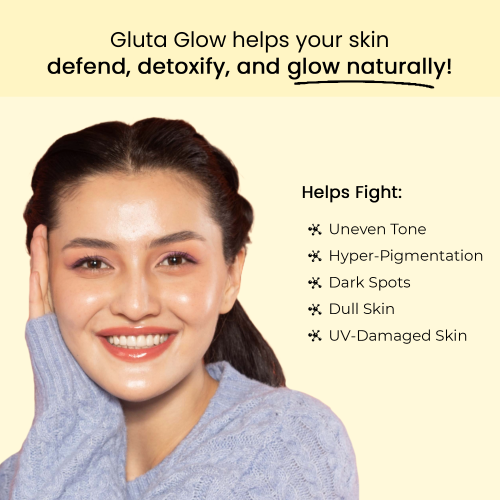 DR. SU: Dr. Su Gluta Glow Supplement | 500mg L-Glutathione with Vitamin C, E, Zinc, Selenium & NAC | For Pigmentation, Dull & UV-Damaged Skin | 2 Tablets/Day | 60 Capsules