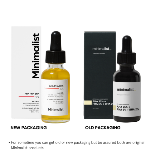 Minimalist: AHA 25% + BHA 2% + PHA 5% Peeling Solution - 30ml
