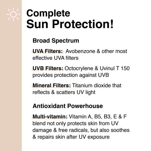 Minimalist: Multi Vitamin SPF 50 PA ++++ Hybrid Sunscreen - 50gm