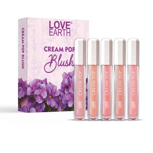 Love Earth: Cream Pop Blush - Pack of 5