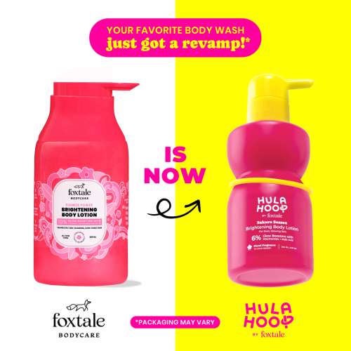 Hula Hoop: Hula Hoop Brightening Body Lotion by Foxtale | Brightens & Hydrates | 200ml
