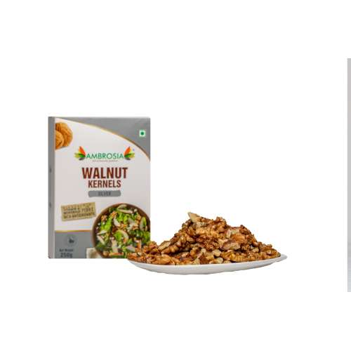 Ambrosia: Ambrosia Walnut Kernels Kashmiri Light Brown Halves 250g