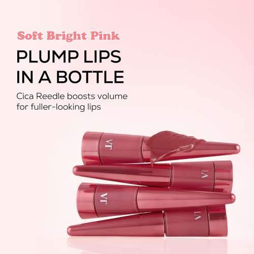 VT Cosmetics: Reedle Shot Lip Plumper Usagi Pink | Lip Volumizing | Micro-Needling | Plump Lips | Pink Tint | 4.3gm