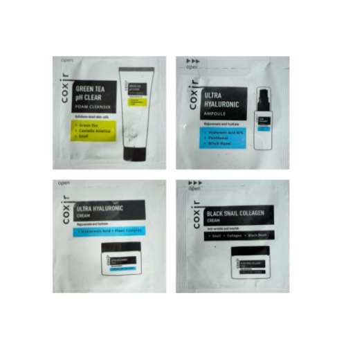 Coxir: Hydration Repair Mini Skincare Set Pack of 4