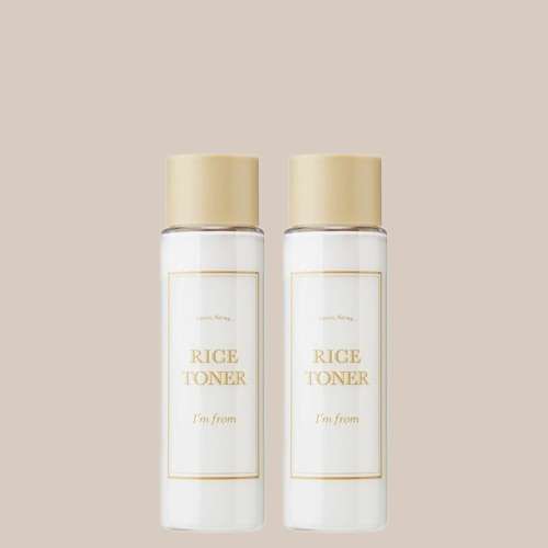 I'm From: I'm From Rice Extract | Brightening & Hydration | Face Toner | 150ml  | Pack of 2