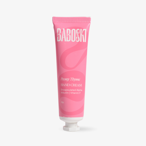 Baboski: Peony Thyme Hand Cream