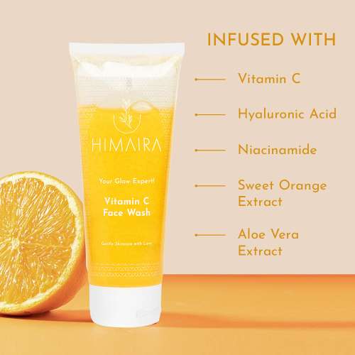 Himaira: Vitamin C Face Wash - 100ml