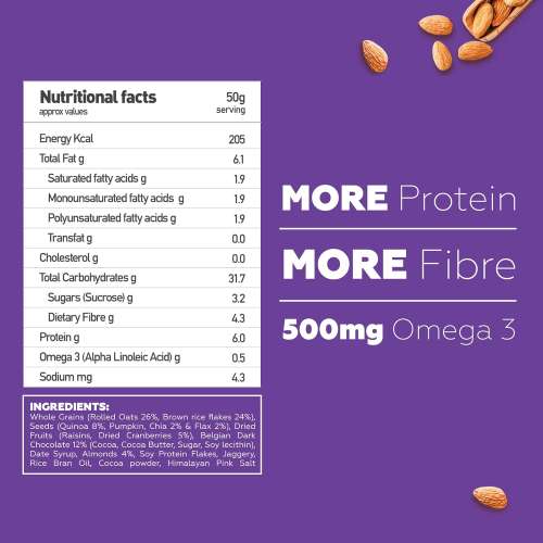 Yogabar: Dark Chocolate Muesli 700gm