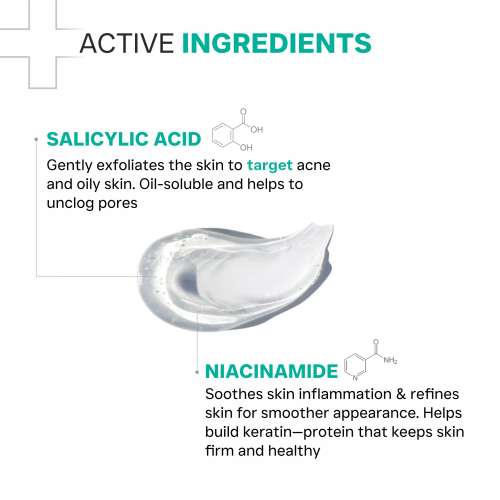 Dermatouch: Salicylic Acid 2% Niacinamide 6% Anti-Acne Oil Free Gel - 30gm