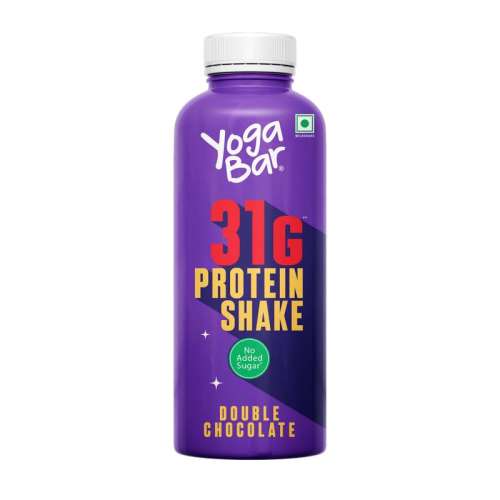 Yogabar: Double Chocolate Protein Shake 31gm, 250gm