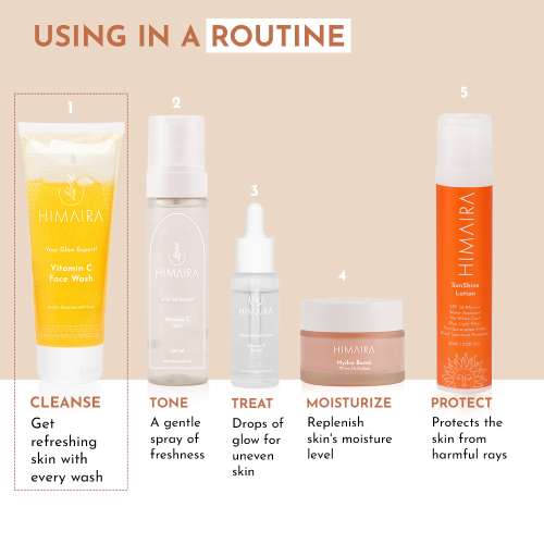 Himaira: Vitamin C Face Wash - 100ml