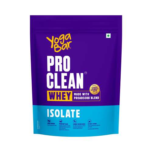 Yogabar: Whey Protein - Pro Clean Isolate Standy Pouch 750gm