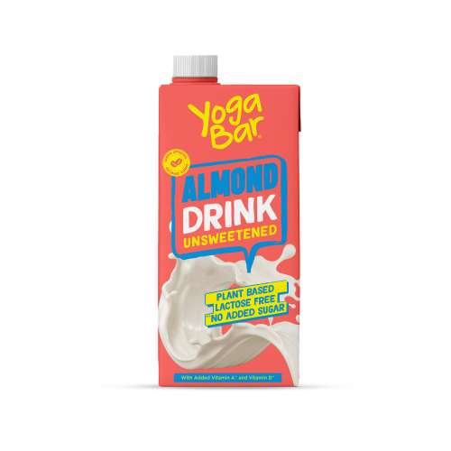 Yogabar: Almond Milk Unsweetened 1Ltrs.