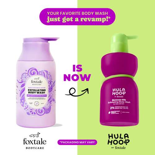 Hula Hoop: Hula Hoop Exfoliating Body Wash by Foxtale | Exfoliates & Smoothens | 250ml