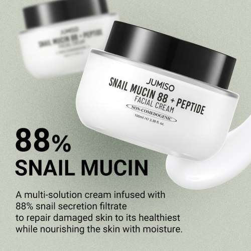 Jumiso: Snail Mucin 88 + Peptide Facial Cream 100ml