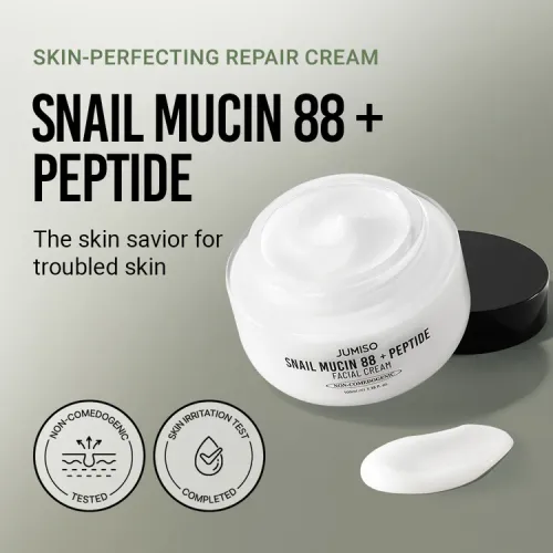 Jumiso: Snail Mucin 88 + Peptide Facial Cream 100ml