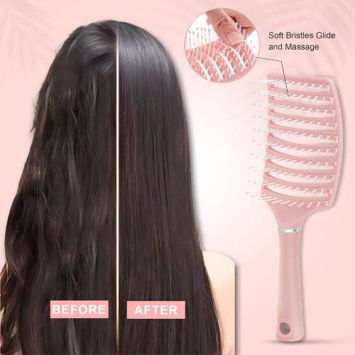 kindlife: Detangling Hair Brush, Curly & Straight Hair Brush for Women & Men