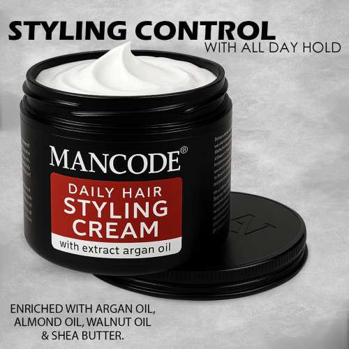 Mancode: Daily Hair Styling Cream - 100gm