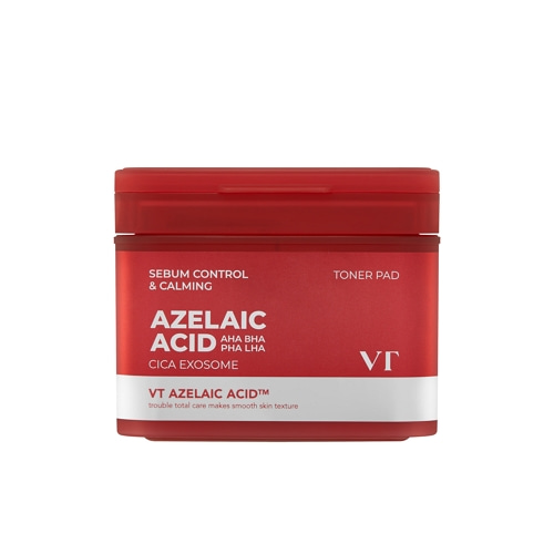 VT Cosmetics: Az Care Toner Pad | Azelaic Acid | Brightening | Blemish Reduction | Pore Care | 60ea