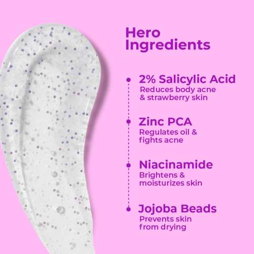 Hula Hoop: Hula Hoop Exfoliating Body Wash by Foxtale | Exfoliates & Smoothens | 250ml