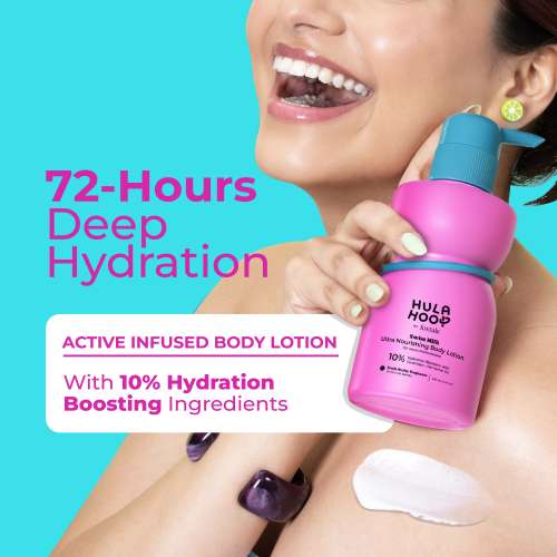 Hula Hoop: Hula Hoop Ultra Nourishing Body Lotion by Foxtale | Hydrates & Repairs | 200ml