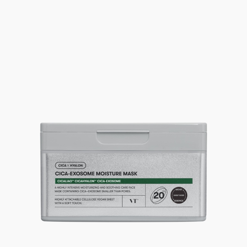 VT Cosmetics: Cica-Exosome Moisture Mask  20Ea