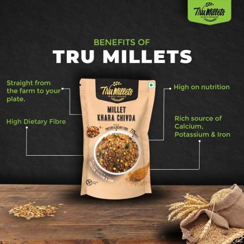 TruMillets: Trumillets Kara Chivda , 125gm (Pack of 1)