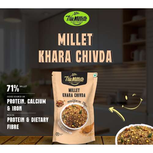 TruMillets: Trumillets Kara Chivda , 125gm (Pack of 1)