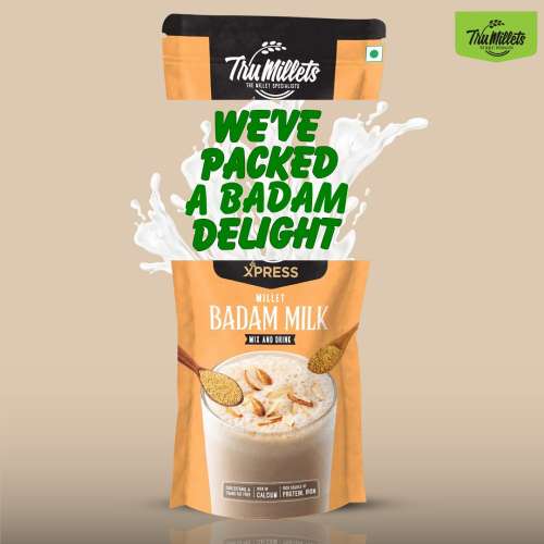 TruMillets: Trumillets Millet Badam Drink, 200gm (Pack of 1)