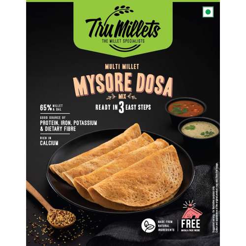 TruMillets: Trumillets Multi Millet Mysore Dosa , 250gm (Pack of 1)
