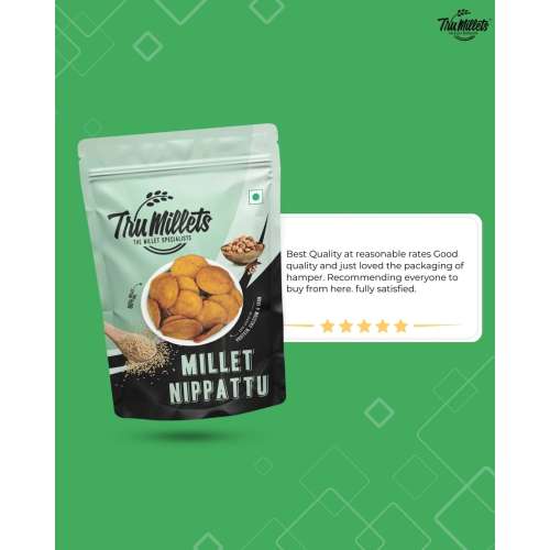 TruMillets: Nippat,125gm (Pack of 1)