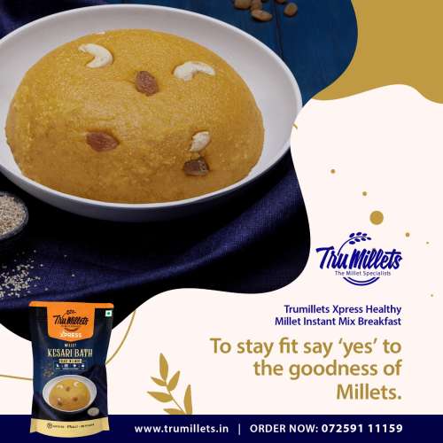 TruMillets: Millet Kesaribath, 180gm (Pack of 1)