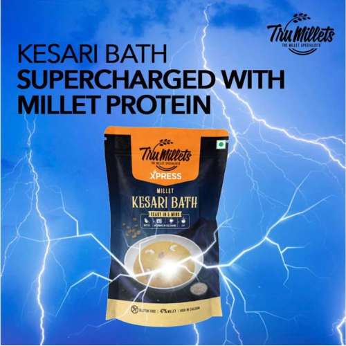 TruMillets: Millet Kesaribath, 180gm (Pack of 1)
