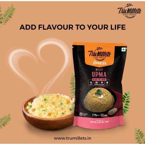 TruMillets: Trumillets Millet Upma, 180gm (Pack of 1)